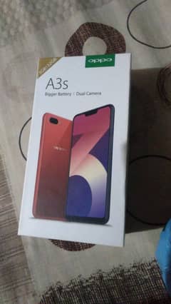 oppo A3s 3gb 32gb with box sealed set