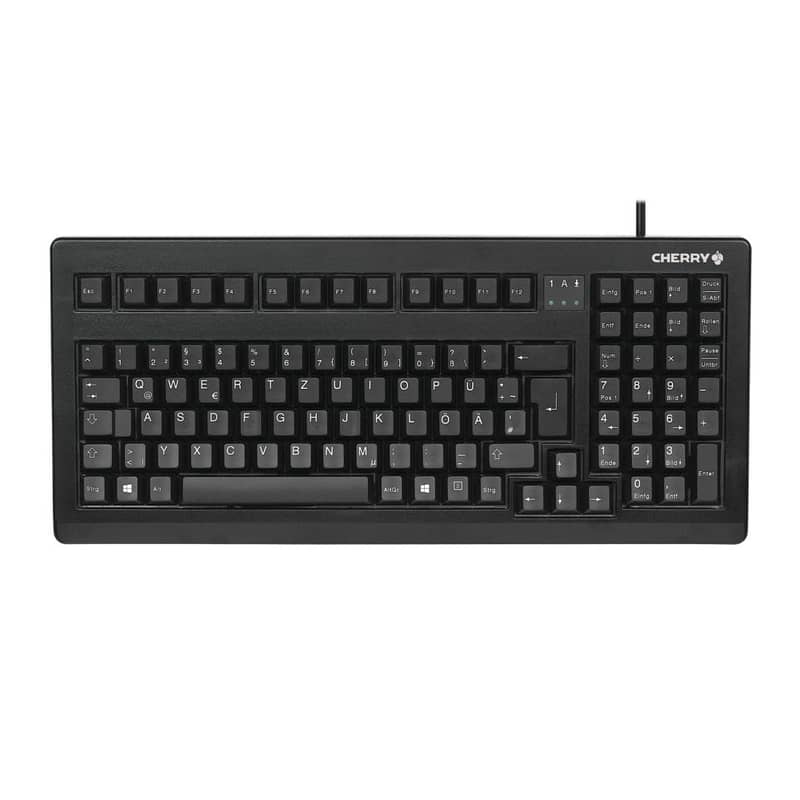 CHERRY MX Black Switch Compact Mechanical Keyboard Without Lights 0