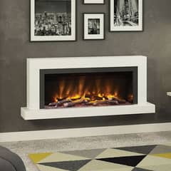 3D Electric Fireplace and gas