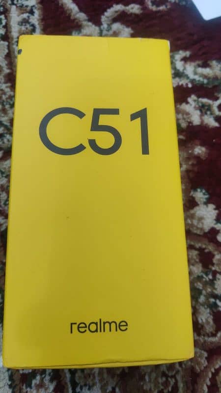 Realme c51 Green colour 5