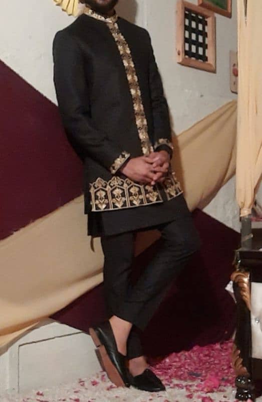 Embroided Sherwani 0