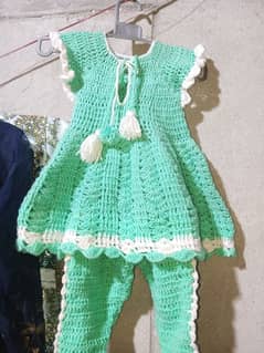 Baby hand make frock