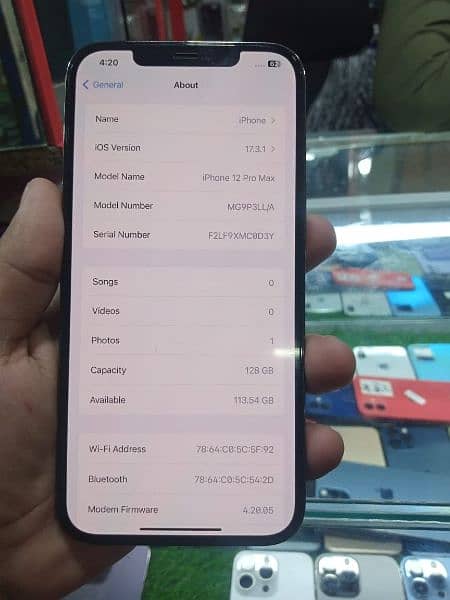 Iphone 12 Pro Max JV Non PTA 128GB 2