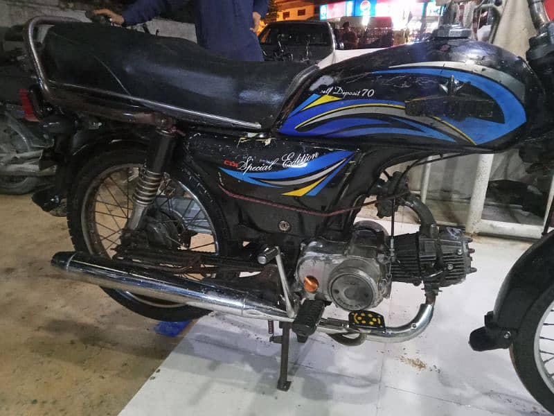 super star bike saf sutri shiny condition Tanki side cover change 9