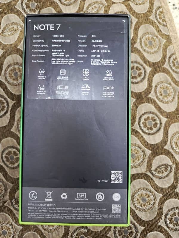 Infinix Note 7 - 6/128 2