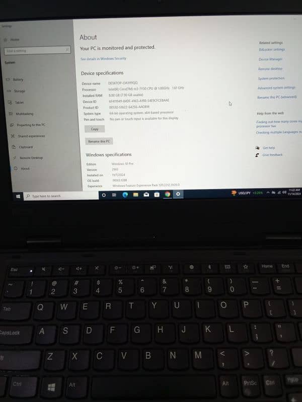 Lenovo Thinkpad 11E 7