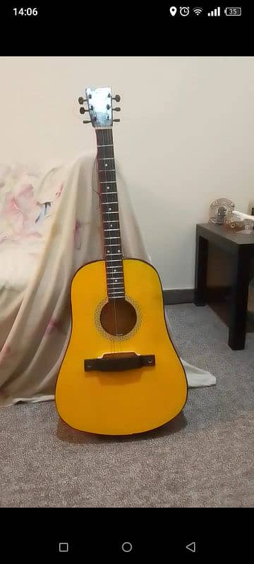 40 inch Beginners guitar with capo and belt 0