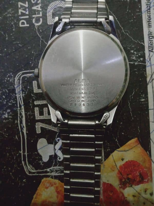 Seiko alba solar watch citizen Rado Casio Armani waterproof 1