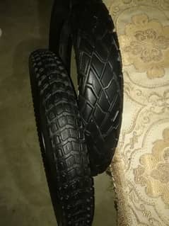 suzuki gr 150 tubeless tyre both just like new