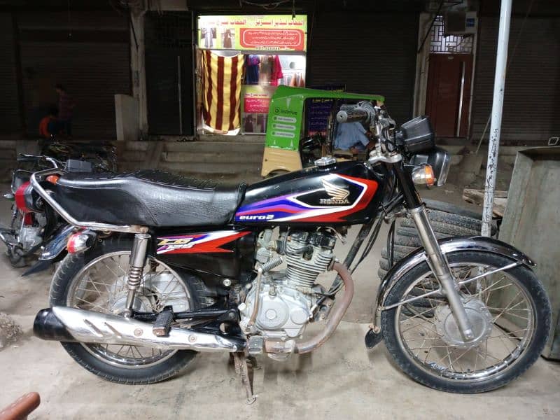 Honda cg125 2017 nawab shah 3