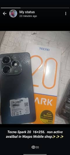 Tecno spark 20