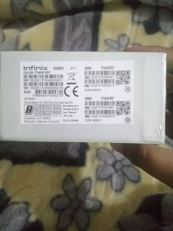 infinix Hot 50 pro pin pack 2