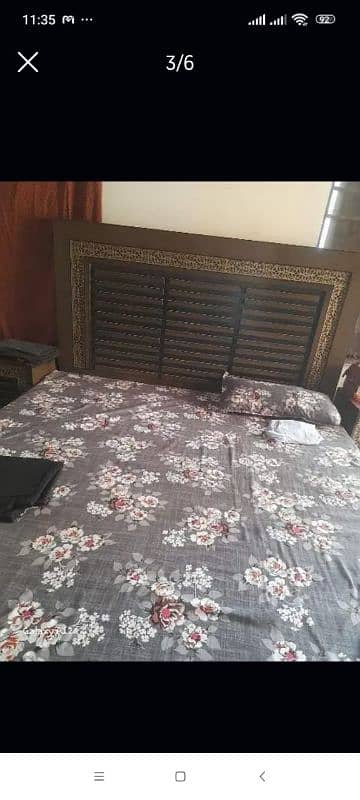 Bed set and dressing table 1