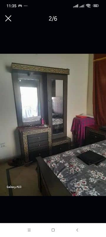 Bed set and dressing table 2