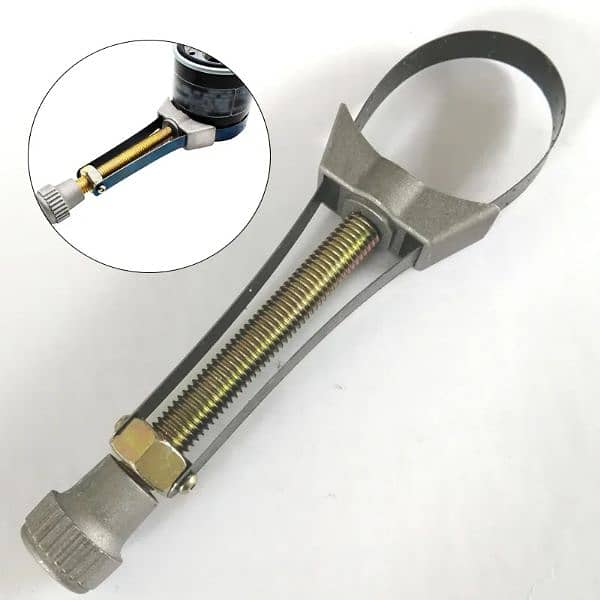 Car & Motorcycle Adjustable metal opener Hand Tools Oil Filter Re 0