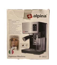 Alpina Coffee Espresso Machine