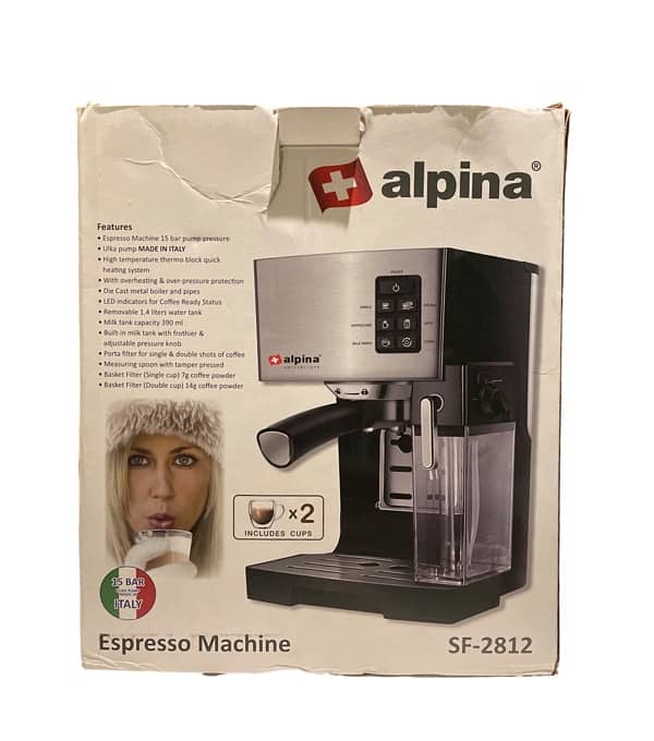 Alpina Coffee Espresso Machine 0