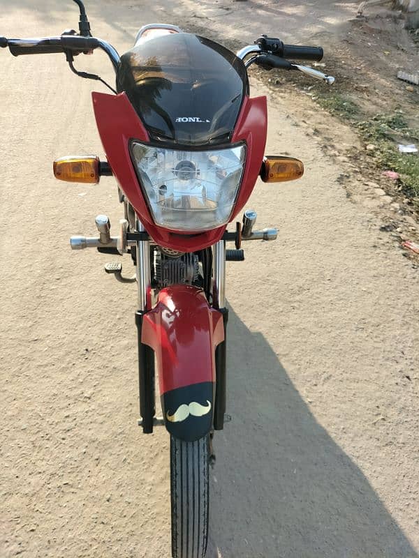 Honda CD Pridor 100 Model (2020) Golden number 990 3