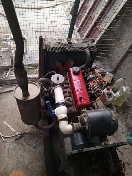 engine Datson 120y 13 Kv generator 2