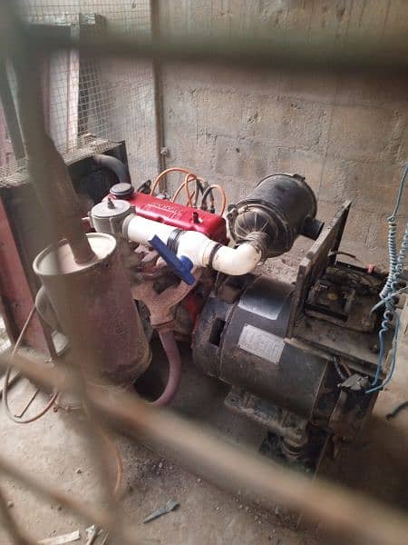 engine Datson 120y 13 Kv generator 3