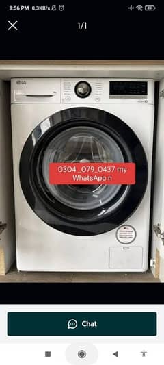 LG Direct drive 9kg washing O3O4 _O79_O437 my WhatsApp n