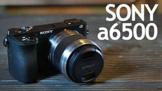 Sony camera model a 6500 argent sale