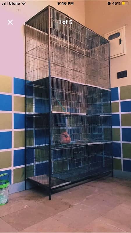 Metal cage for pets 0