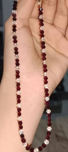 women fashion chain made from original stone/ pearl