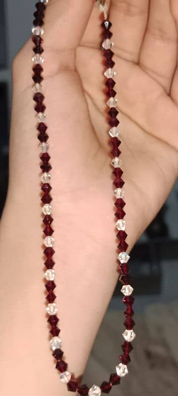 women fashion chain made from original stone/ pearl 0