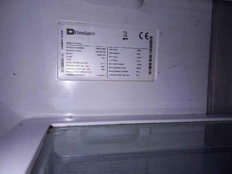 Dawalnce inverter fridge 1