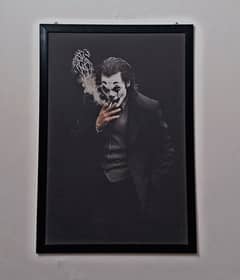 Joker (from Batman) 3x2 ft  Frame