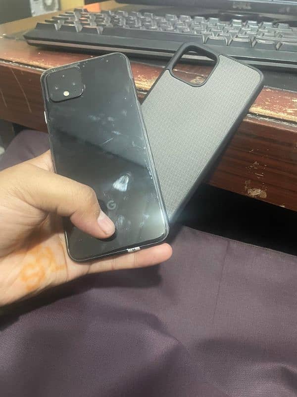 google pixel 4 6/64 all okay exchange possible 2