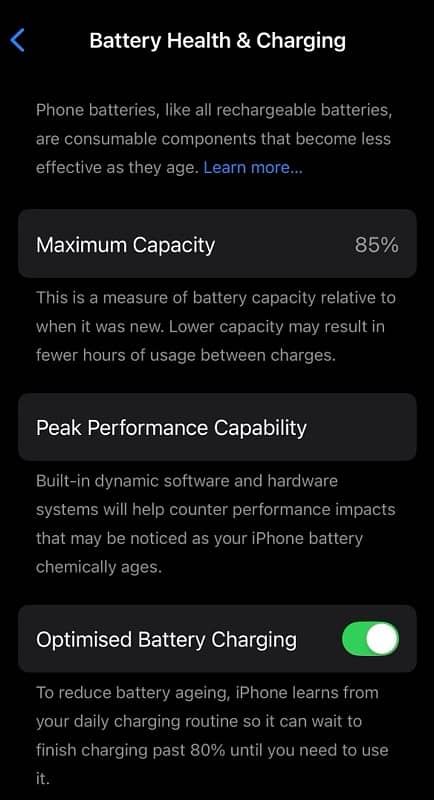 iphone 12 dual PTA Approved 128GB 85% BH 2