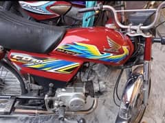 Honda CD 2021 urgent sall bike god condition book files completely h f