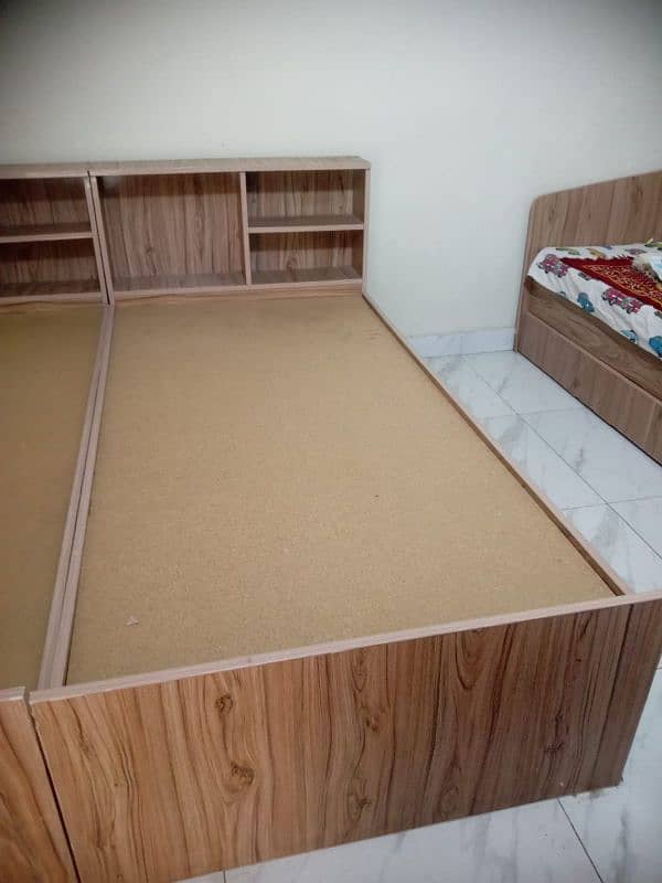 three single bed with draws 2