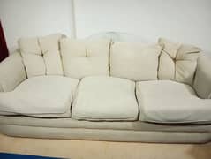 5 seater polyester sofa set