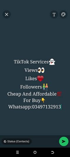 TikTok Views,Likes, Followers