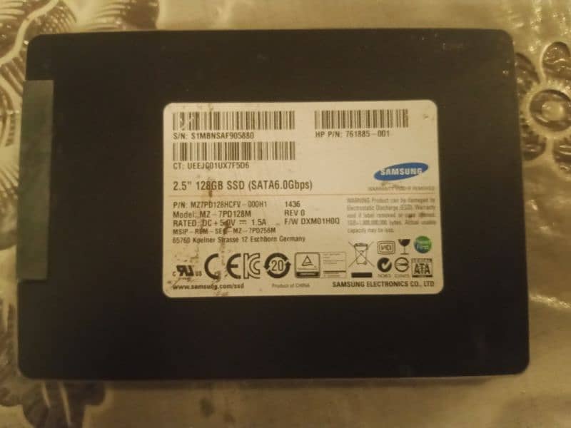 SSD Ram 128Gb 2