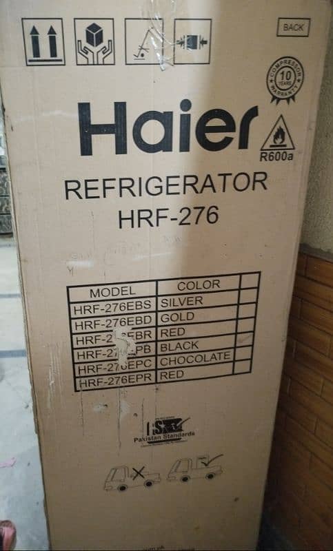 Haier New Hrf-276 epb 1