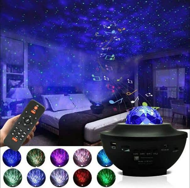 Original Smart Nigh Light Projector with USB 1