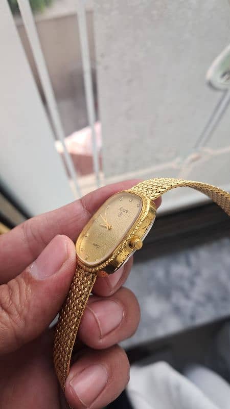 rado watch nivada slim smart gold addition stones 4