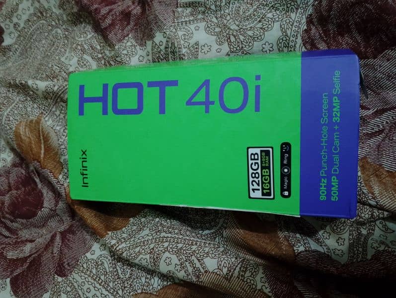 Infinix Hot 40i  8+8/128 3