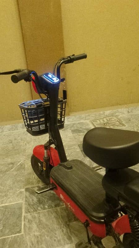 Electric Scooty Dual battery(2 batteries) 2in1 3