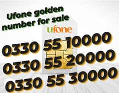 UFONE GOLDEN NUMBERS AVAILABLE