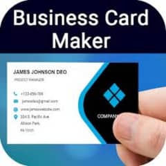 Visiting Card, Logo, Invitation card makers