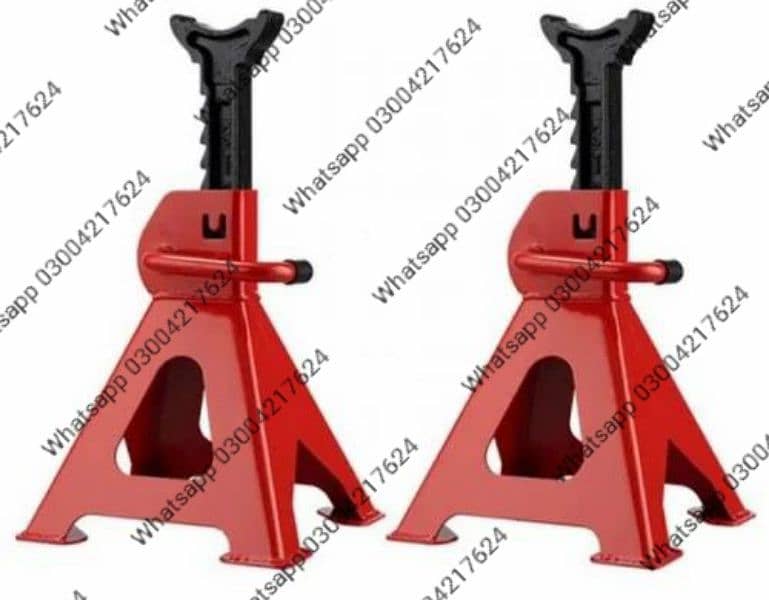 Heavy duty 3.5ton Tripod stand pair car lift safety Tool 2