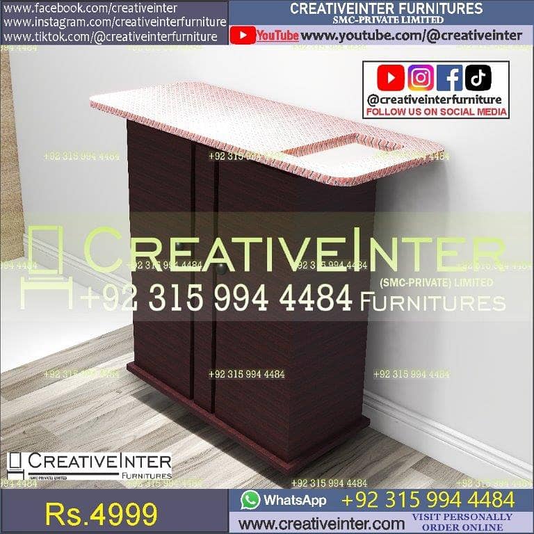 Iron Stand Dressing Cupboard Almari istri press wardrobe iron cloth 10