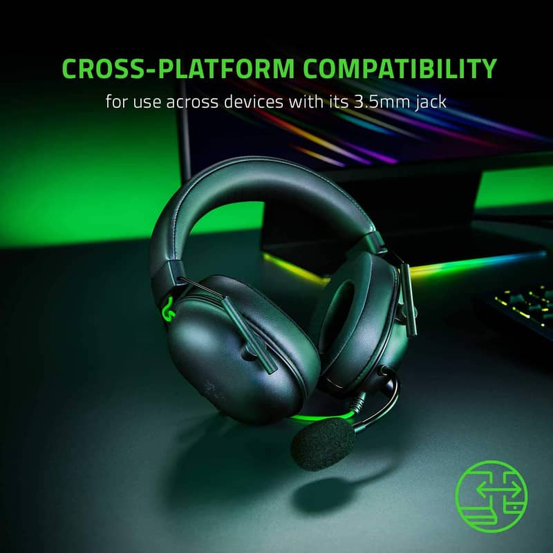 Razer Blackshark V2 X Gaming Headset for PC, Mac, PS4, Xbox. AiO 5