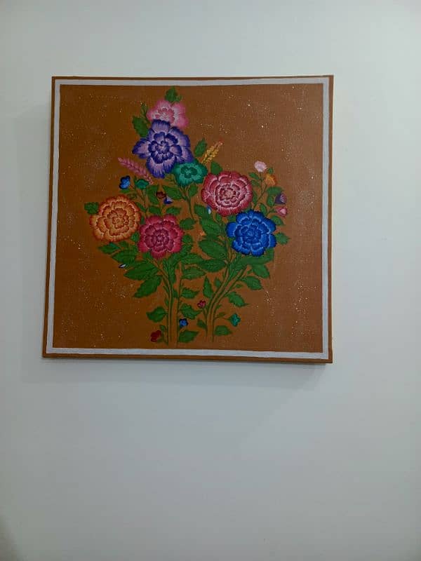 handmade floral painting 1