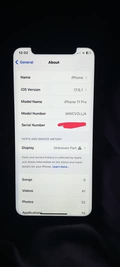 iPhone 11 Pro  FU 512GB Non PTA